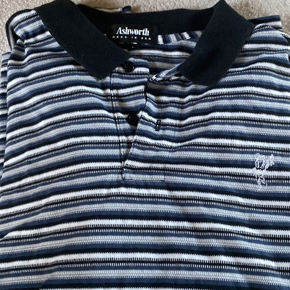 Ash worth polo shirt